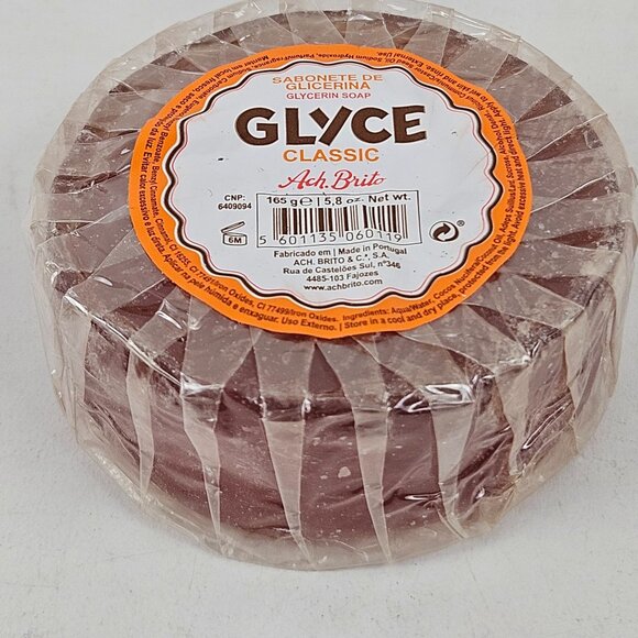 Glyce Classic Glycerin Soap By Ach Brito 165g  5.8 Oz Pack Of 3 Made In Portugal - Picture 4 of 7